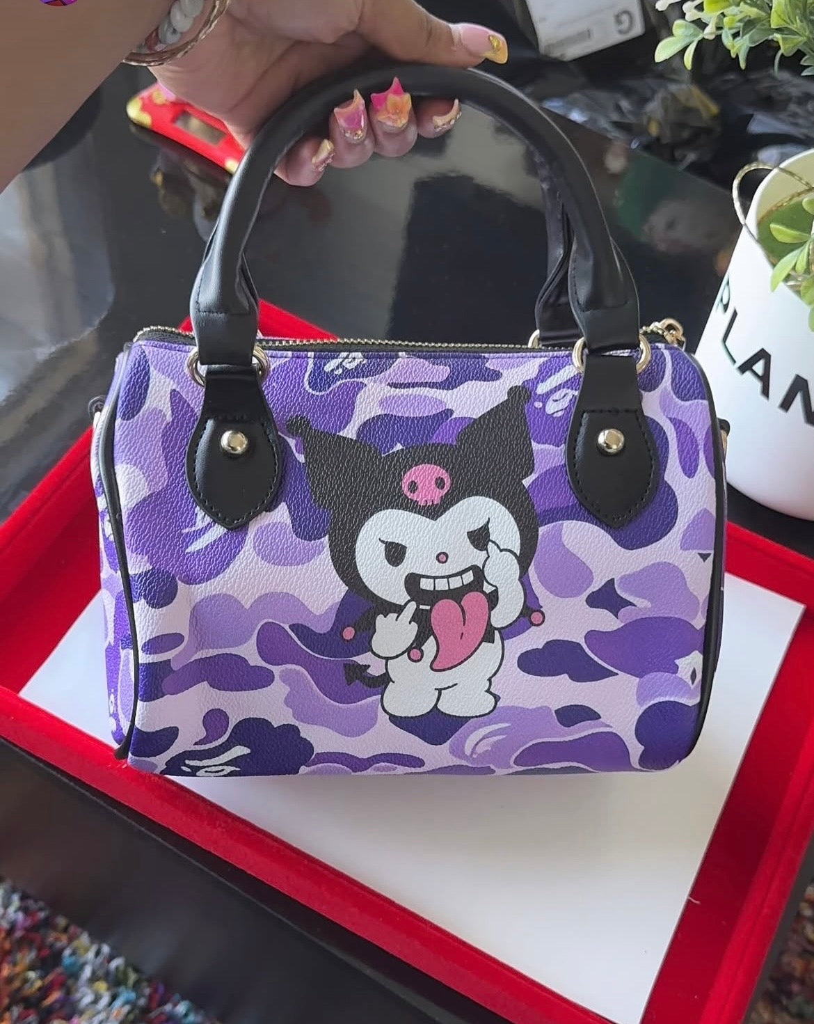 Camo Ropi Pillow Bag
