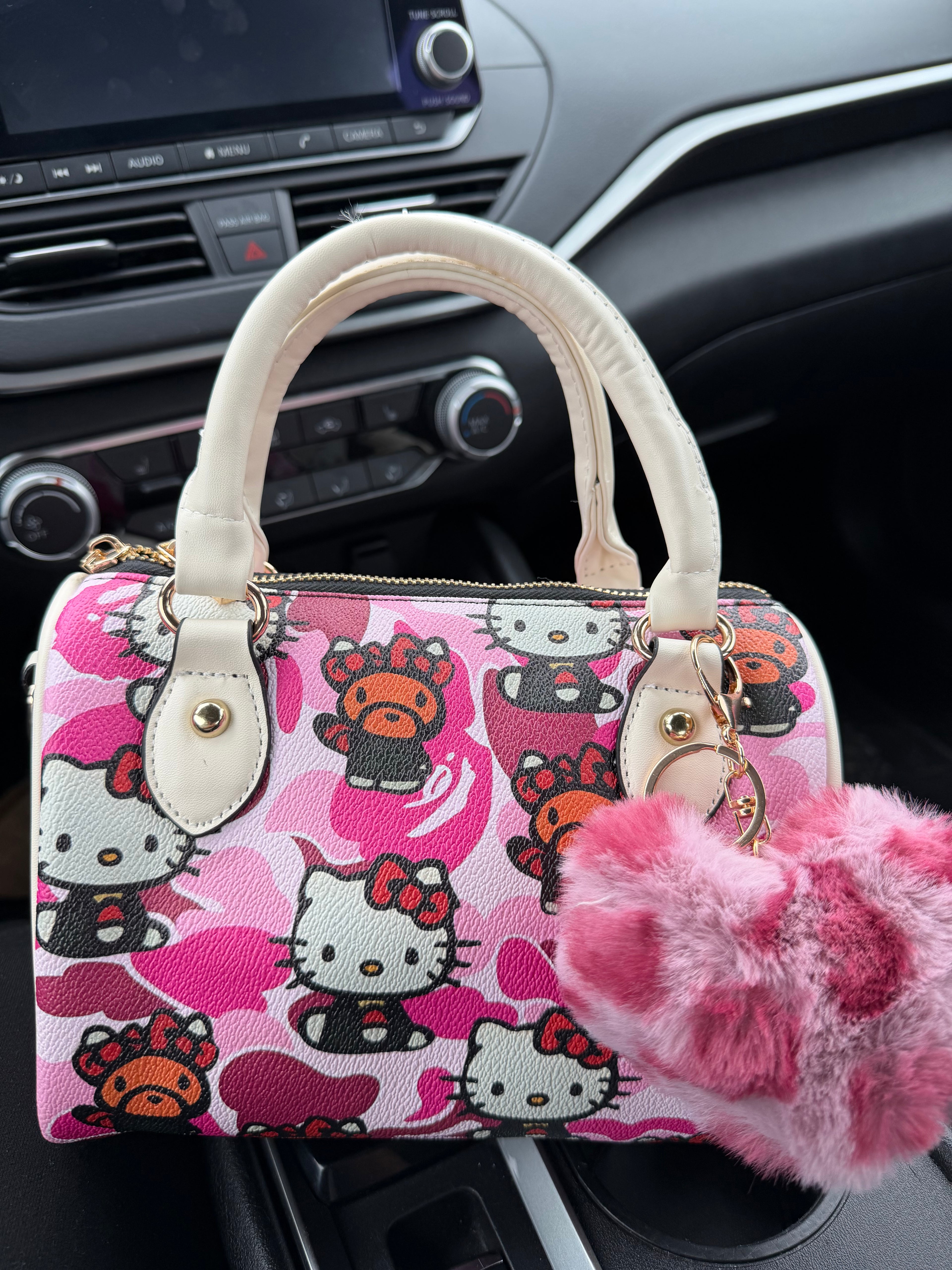 Pink Camo Hello Kitty