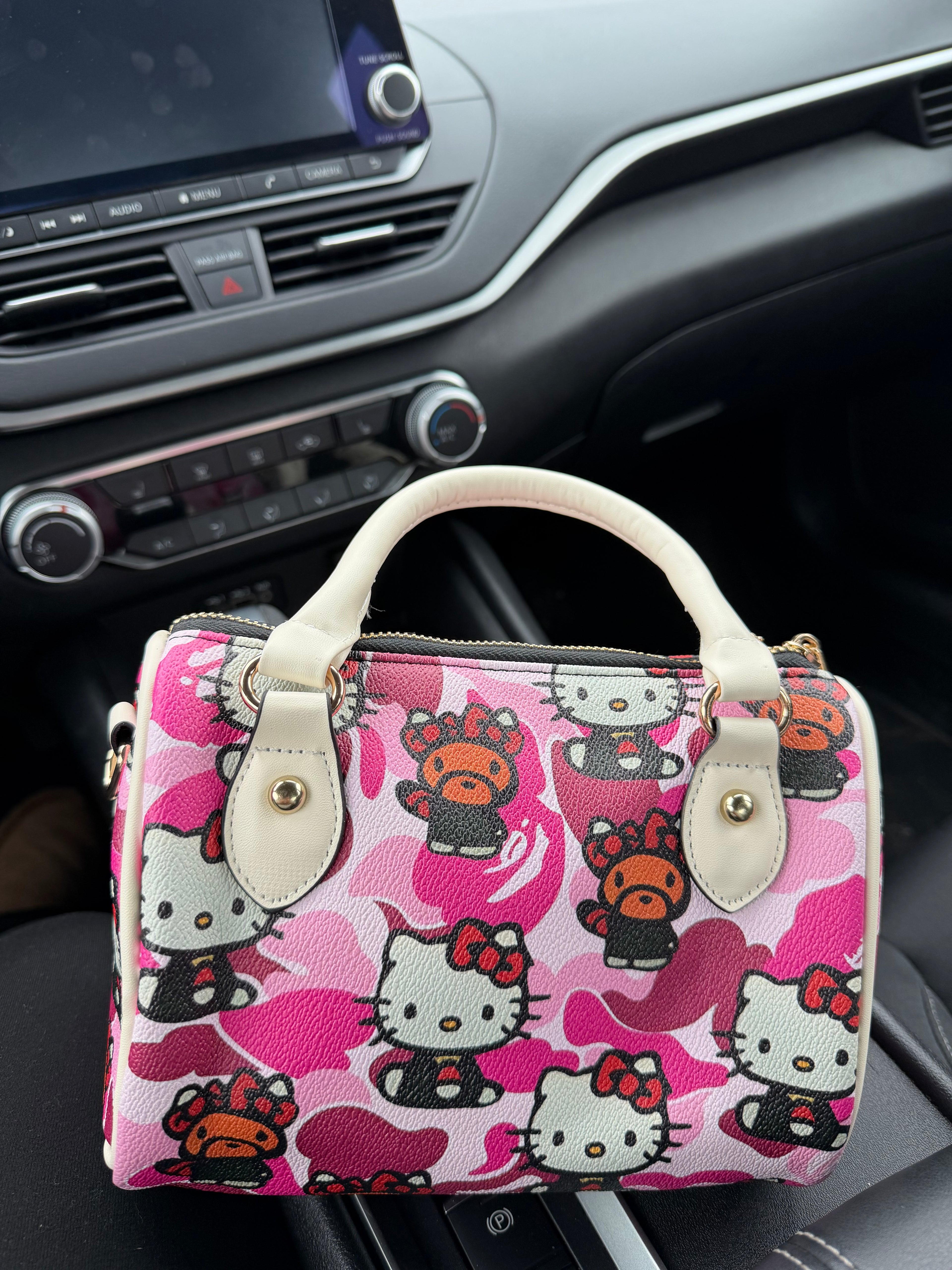 Pink Camo Hello Kitty